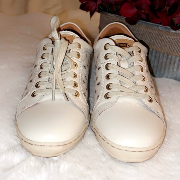 PIKOLINOS Lagos Leather Floral Sneaker - Picture 5 of 10